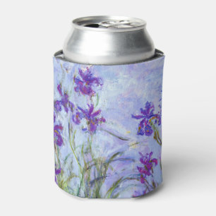 Enfriador De Latas Claude Monet - Lilas Irises / Iris Mauves