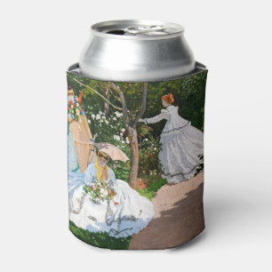 Enfriador De Latas Claude Monet - Mujeres en el jardín