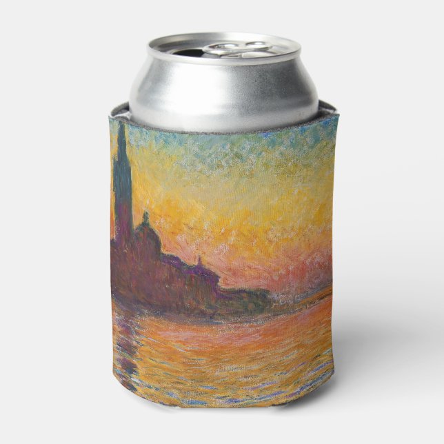Enfriador De Latas Claude Monet - San Giorgio Maggiore en Dusk (Lata Anverso)