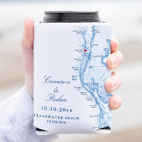 Clearwater Beach FL Map Boda Favink Bebe
