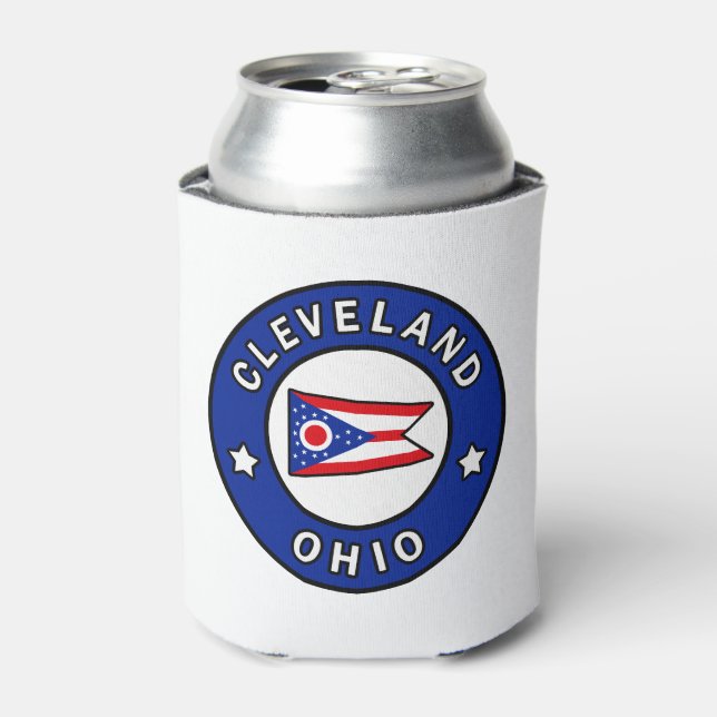 Enfriador De Latas Cleveland Ohio (Lata Anverso)