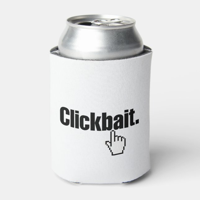Enfriador De Latas Clickbait. (Lata Anverso)