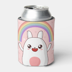 Enfriador De Latas Clísico arcoiris de Kawaii