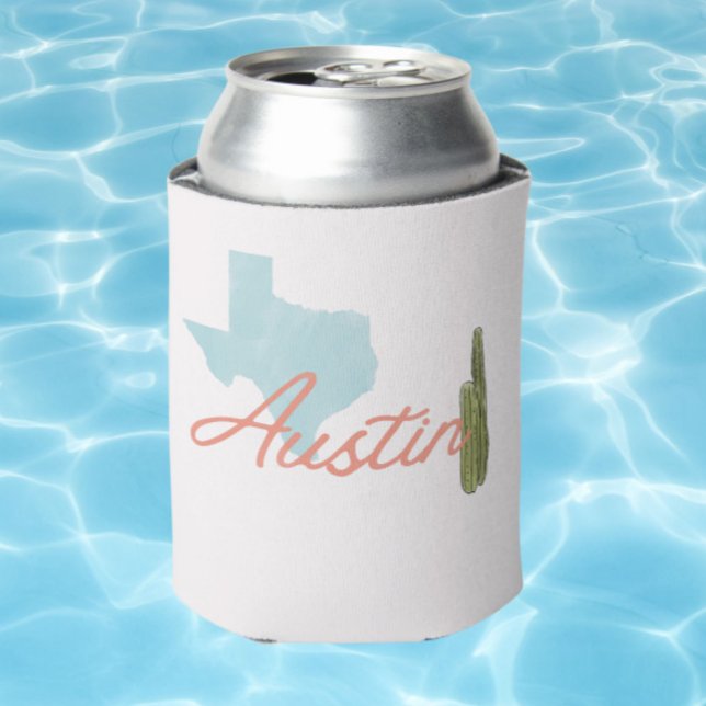 Enfriador De Latas Club de Chicas Austin Texas Bachelorette (Subido por el creador)
