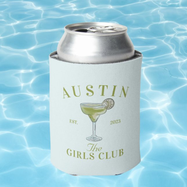 Enfriador De Latas Club de Chicas Austin Texas Bachelorette (Subido por el creador)