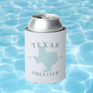 Enfriador De Latas Club de Chicas Bachelorette de Dallas Texas