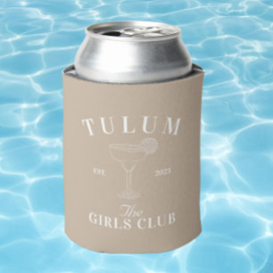 Enfriador De Latas Club de Chicas Tulum Bachelorette