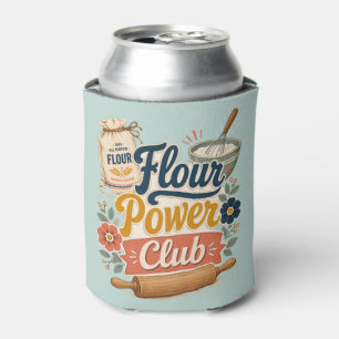 Enfriador De Latas Club de Panadería Cottage Flour Power