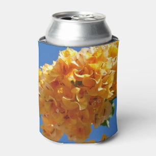 Enfriador De Latas Clúster de la Floral Dorada de Bougainvillea