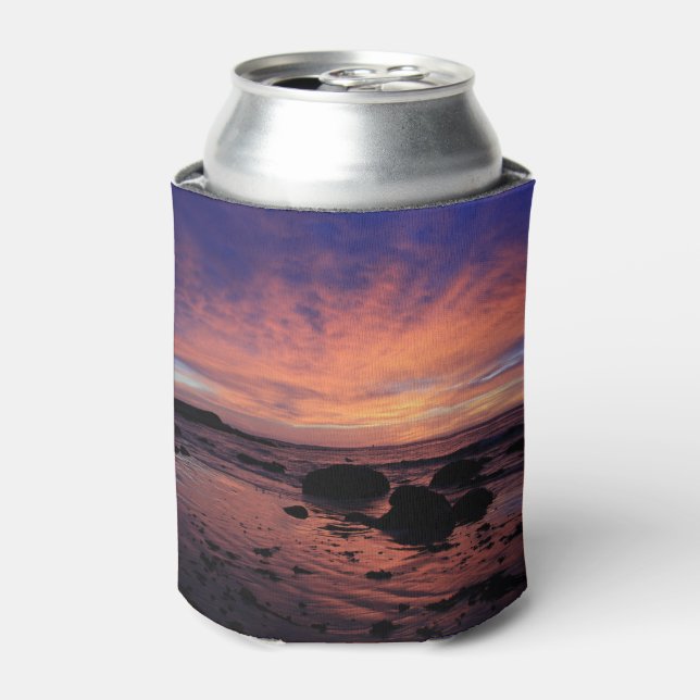 Enfriador De Latas Coastline Sunrise (Lata Anverso)