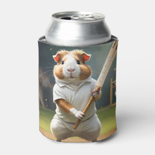 Enfriador De Latas Cobaya Críquet: Vestido De Blanco
