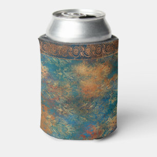 Enfriador De Latas Cobre Verdoso Pátina Turquesa