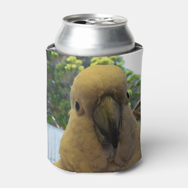 Enfriador De Latas Cockatoo blanco, Refrigerador de bebidas (Lata Anverso)