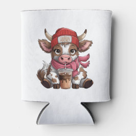 Enfriador De Latas Coffee Addict Cow