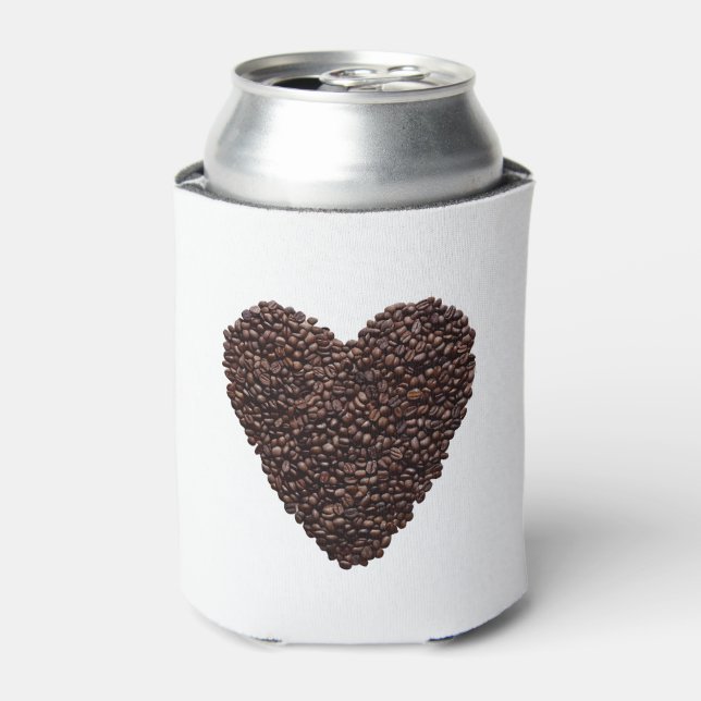 Enfriador De Latas Coffee Heart (Lata Anverso)