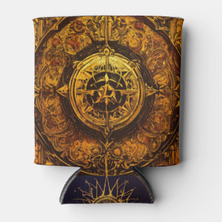 Enfriador De Latas "Colección de brújulas Rosas: almacenamiento inspi