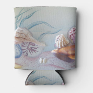 Enfriador De Latas Colección de Refrigeradores de bebidas de Seashell