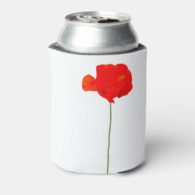 Enfriador De Latas Colección POPPY 05 Refrigerador de bebidas (Reverso de la lata)