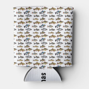 Enfriador De Latas Colegio De Trucha Arcoiris, Marrón, Otros Más Fres