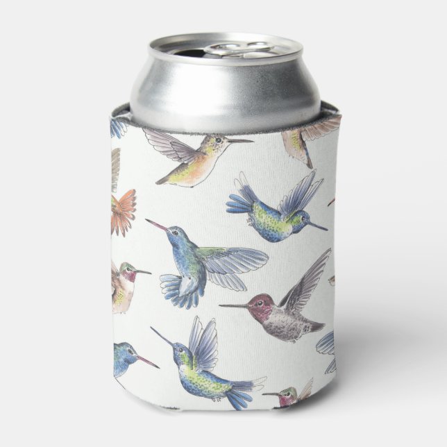 Enfriador De Latas Colibríes (Lata Anverso)