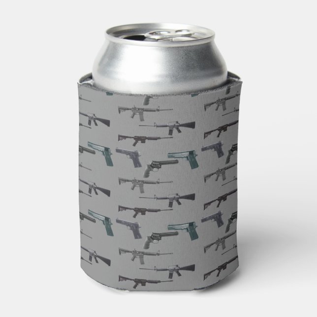 Enfriador De Latas Collage de armas (Lata Anverso)
