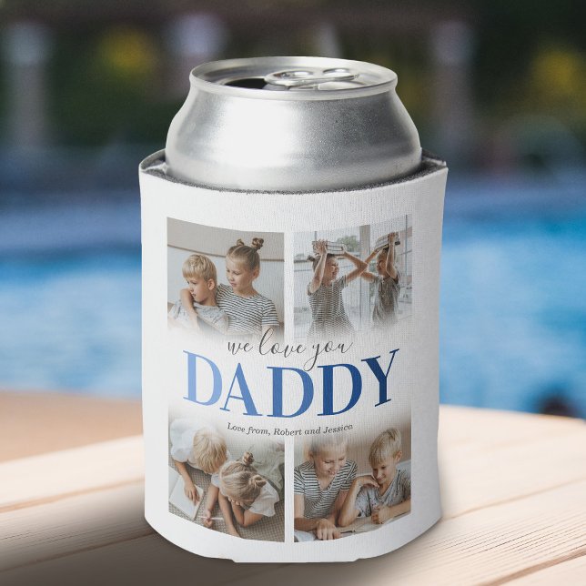 Enfriador De Latas Collage de fotos de papá moderno (Subido por el creador)