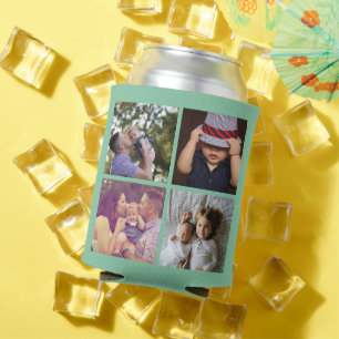 Enfriador De Latas collage de fotos DIY Fun Refrigerador de bebidas p