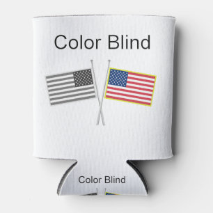 Enfriador De Latas Color ciego dos banderas