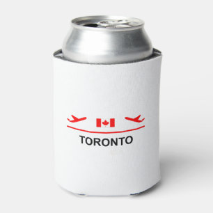 Enfriador De Latas Color claro del avión del aeropuerto de Canadá de 