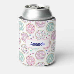 Enfriador De Latas Color del patrón de donut