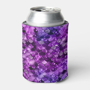 Enfriador De Latas Color Escamas de Pescado Glamour Oceánico