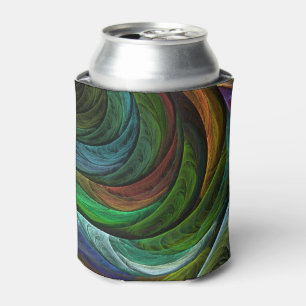 Enfriador De Latas Color Glory Moderno Resumen Patrón de arte elegant