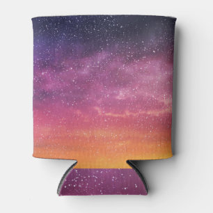 Enfriador De Latas Color mágico: Encantando el fondo del cielo.