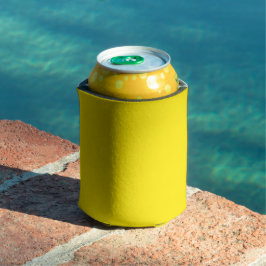 Enfriador De Latas Color sólido amarillo canario