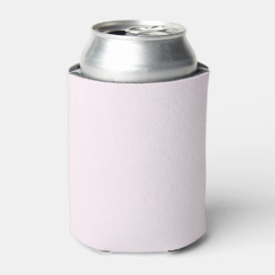 Enfriador De Latas Color Sólido Rosa Pastel