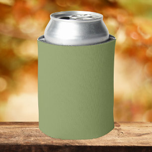 Enfriador De Latas Color sólido verde mosca
