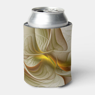 Enfriador De Latas Colores de metales preciosos, arte fractal abstrac