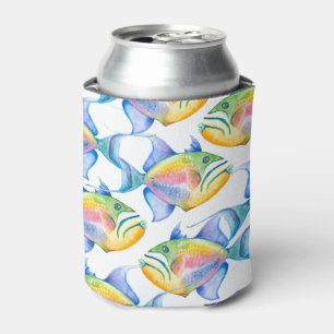 Enfriador De Latas Colorido de peces tropicales
