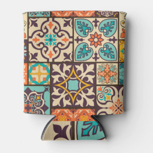 Enfriador De Latas Colorido mosaico de motivos islámicos