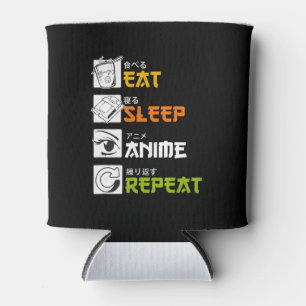 Enfriador De Latas Coma el sueño Anime Repetir la idea de regalo Cos