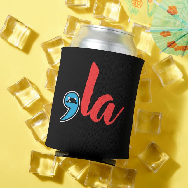 Enfriador De Latas Coma La Elección 2024 Kamala Harris (Verano in situ)