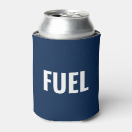 Enfriador De Latas Combustible azul marino blanco minimalista genial