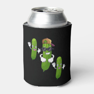 Enfriador De Latas Comida divertida de pepino bailando