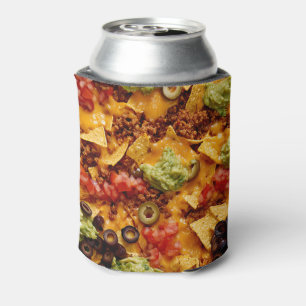 Enfriador De Latas Comida Mexicana Nacho realista