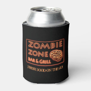 Enfriador De Latas Comida Zombie Fresca En La Halloween De Go