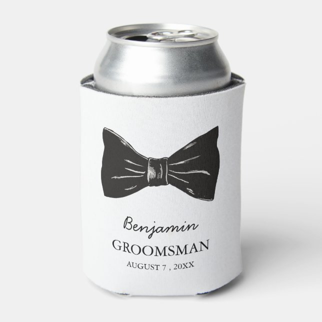 Enfriador De Latas Cómnidos de boda personalizados divertidos (Lata Anverso)