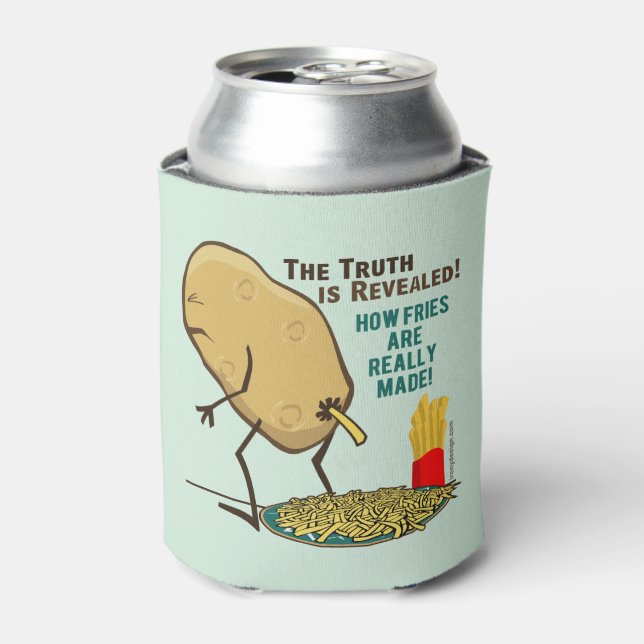 Enfriador De Latas Cómo se hacen realmente las frutas (Lata Anverso)