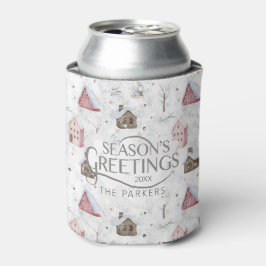 Enfriador De Latas Cómodo Navidades domésticos Pink ID985