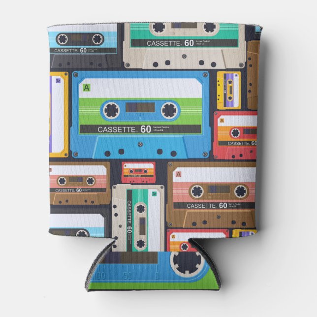 Enfriador De Latas Composición abstracta de casetes compactos (Anverso)