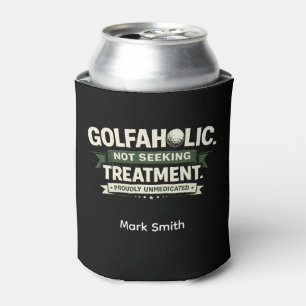Enfriador de Latas con Frase Divertida de Golf en